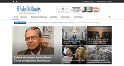 Desktop Screenshot of elpoderdemiami.com